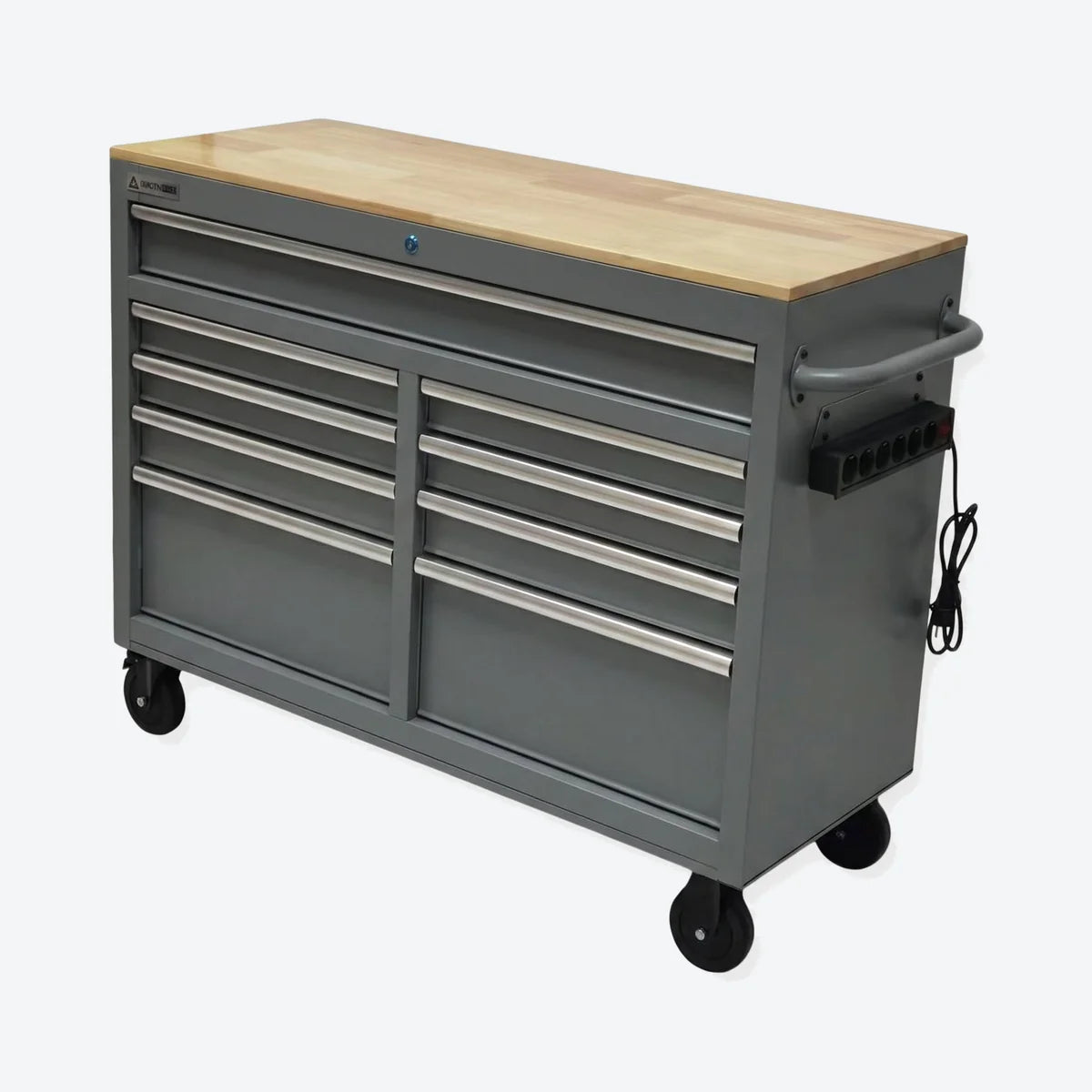 Barber Tool Cabinet - Grey