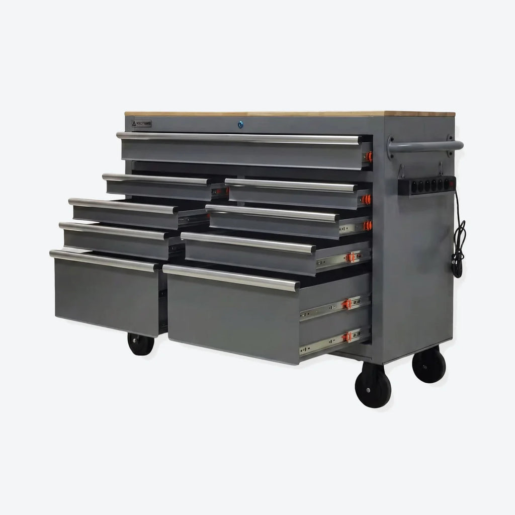 Barber Tool Cabinet - Grey