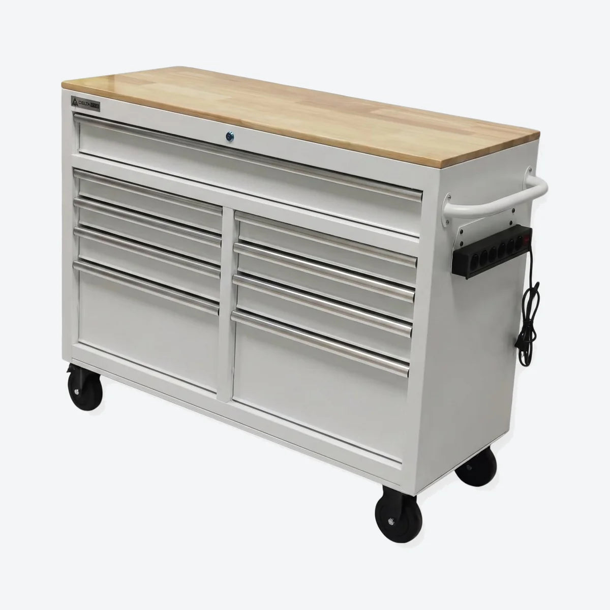 Barber Tool Cabinet - White
