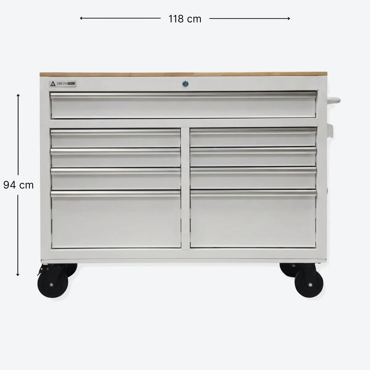 Barber Tool Cabinet - White