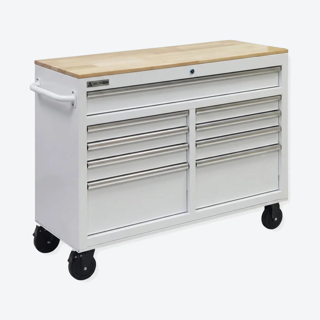 Barber Tool Cabinet - White