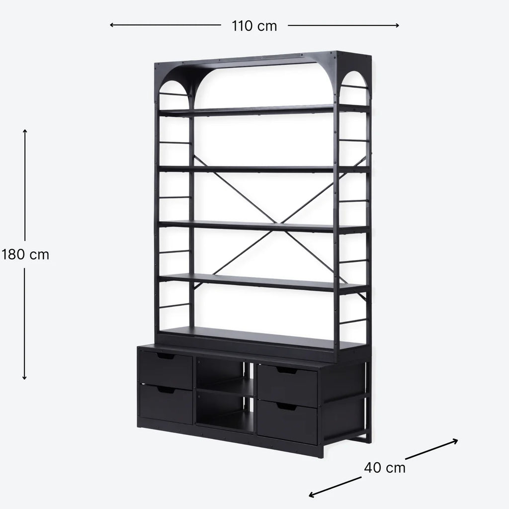 Display Cabinet - London - Black