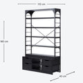 Display Cabinet - London - Black