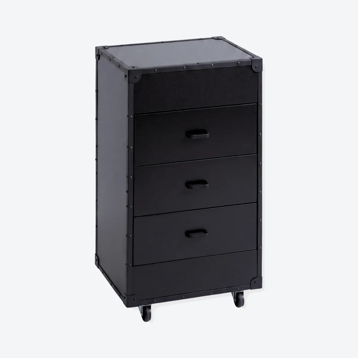 Drawer Cabinet on Wheels - London - Black