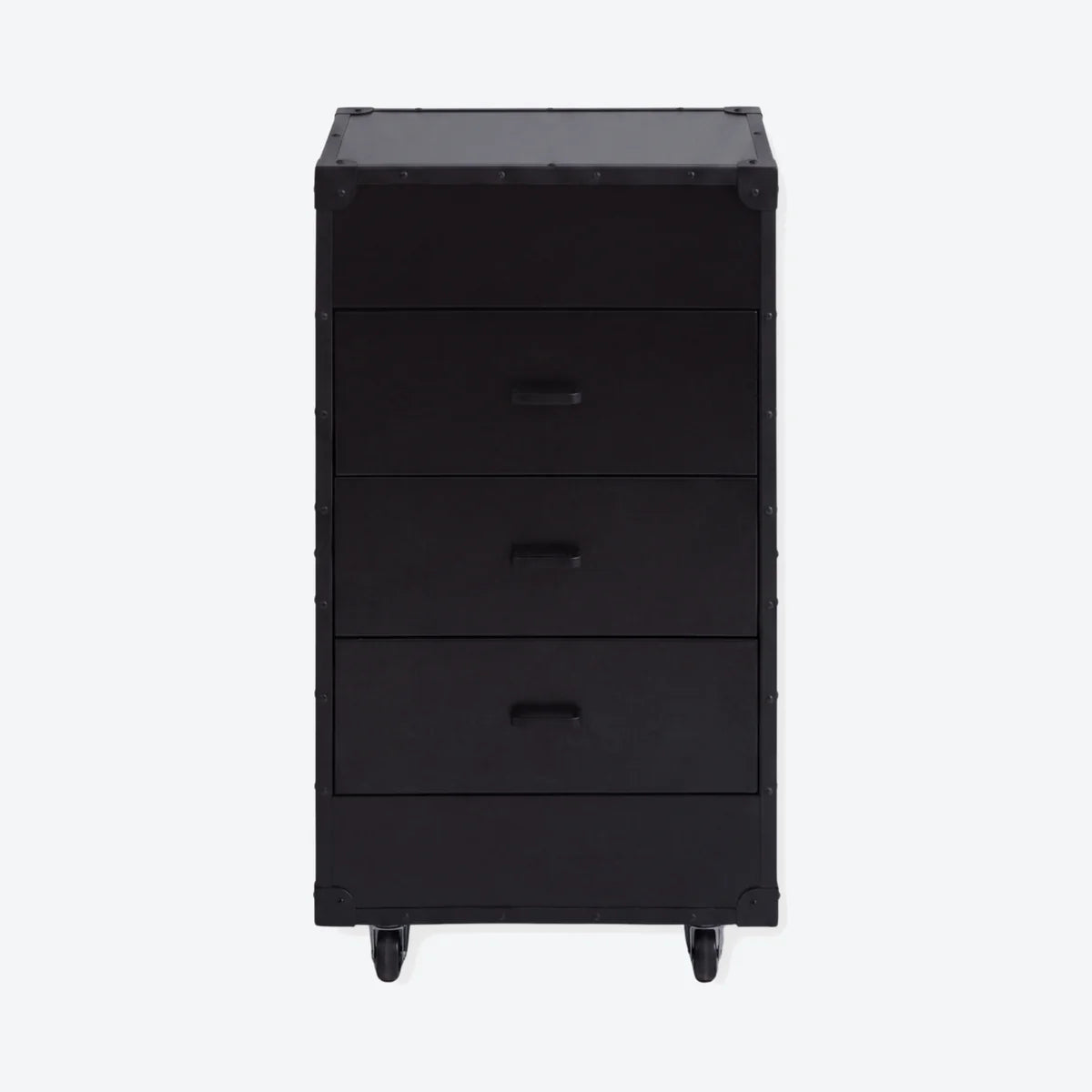 Drawer Cabinet on Wheels - London - Black
