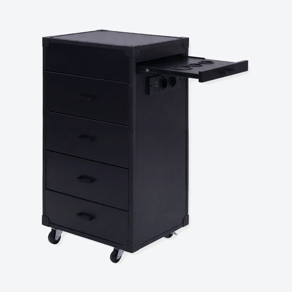 Drawer Cabinet on Wheels - London - Black