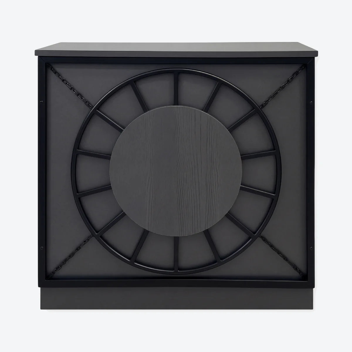 Reception Desk Vintage Grey