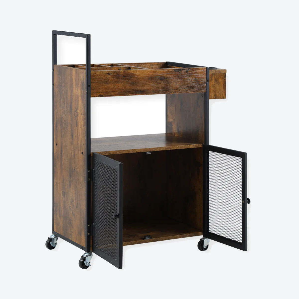 Mobile Barber Workstation - London - Brown