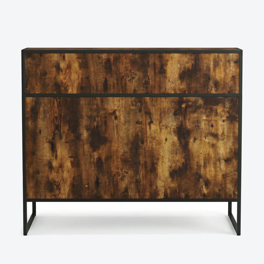 Reception Desk Atelier Black/Wood