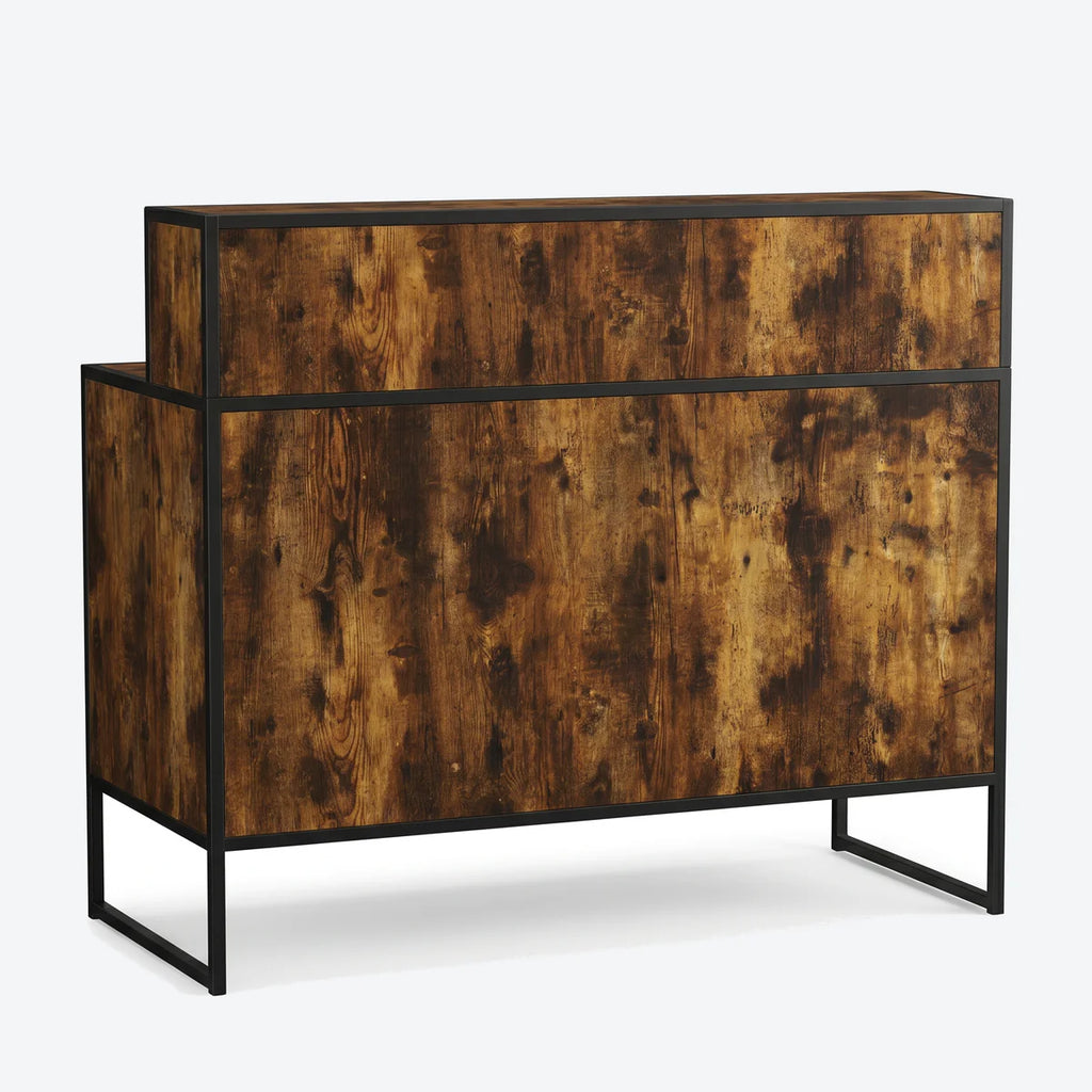 Reception Desk Atelier Black/Wood
