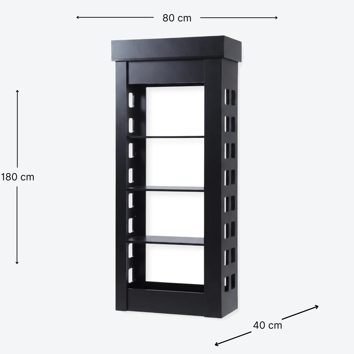Retail Display Cabinet - London - Black