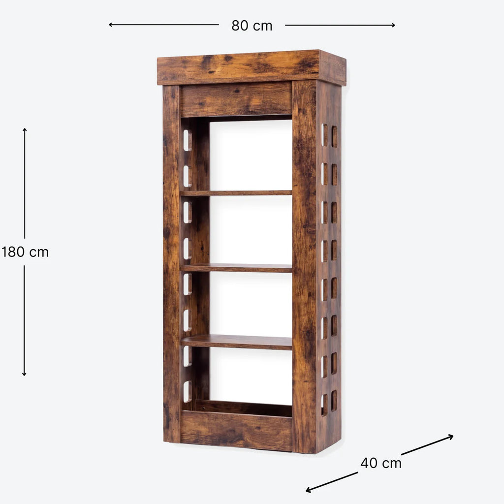 Retail Display Cabinet - London - Brown