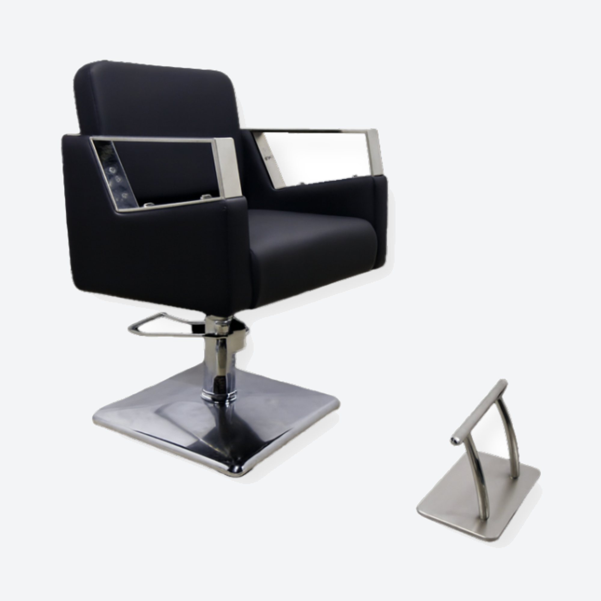 Salon Chair Madame Silver