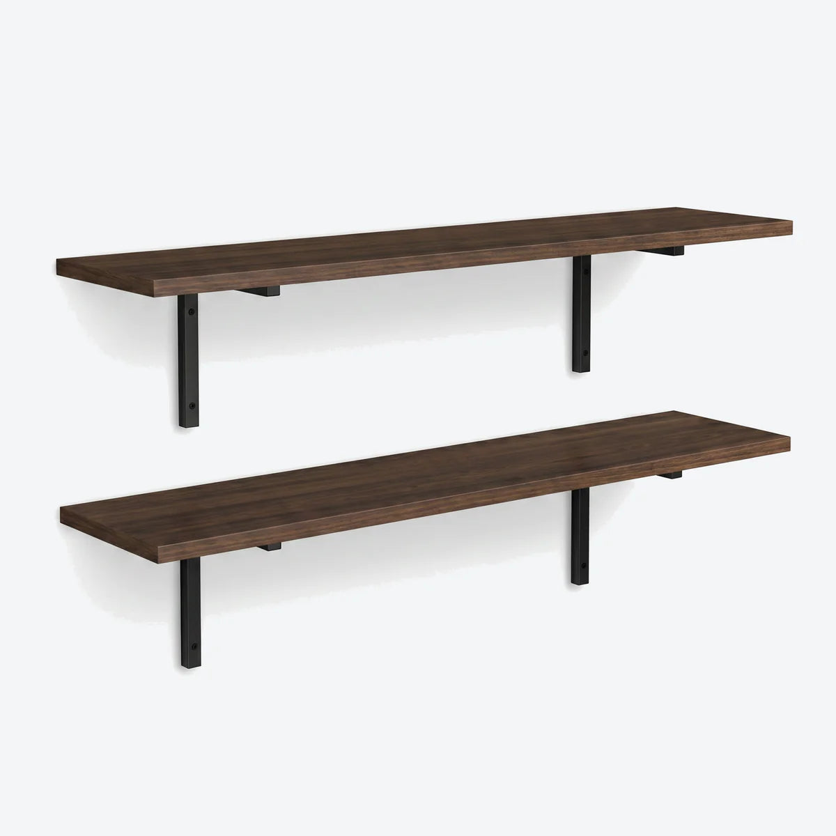 Atelier Shelf Duo Set Black/Wood