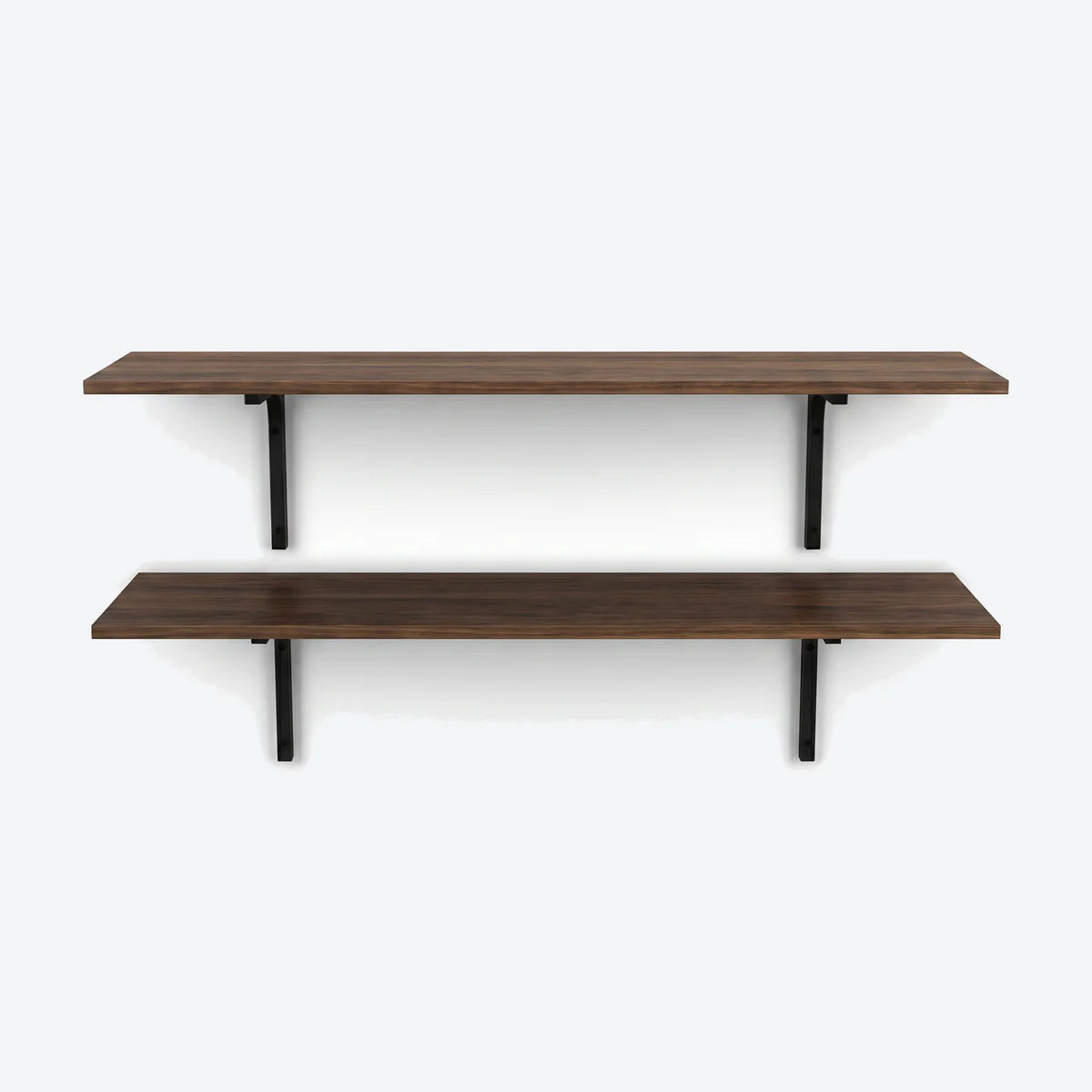 Atelier Shelf Duo Set Black/Wood