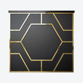 Reception Desk Modern - DR004 - Black/Gold