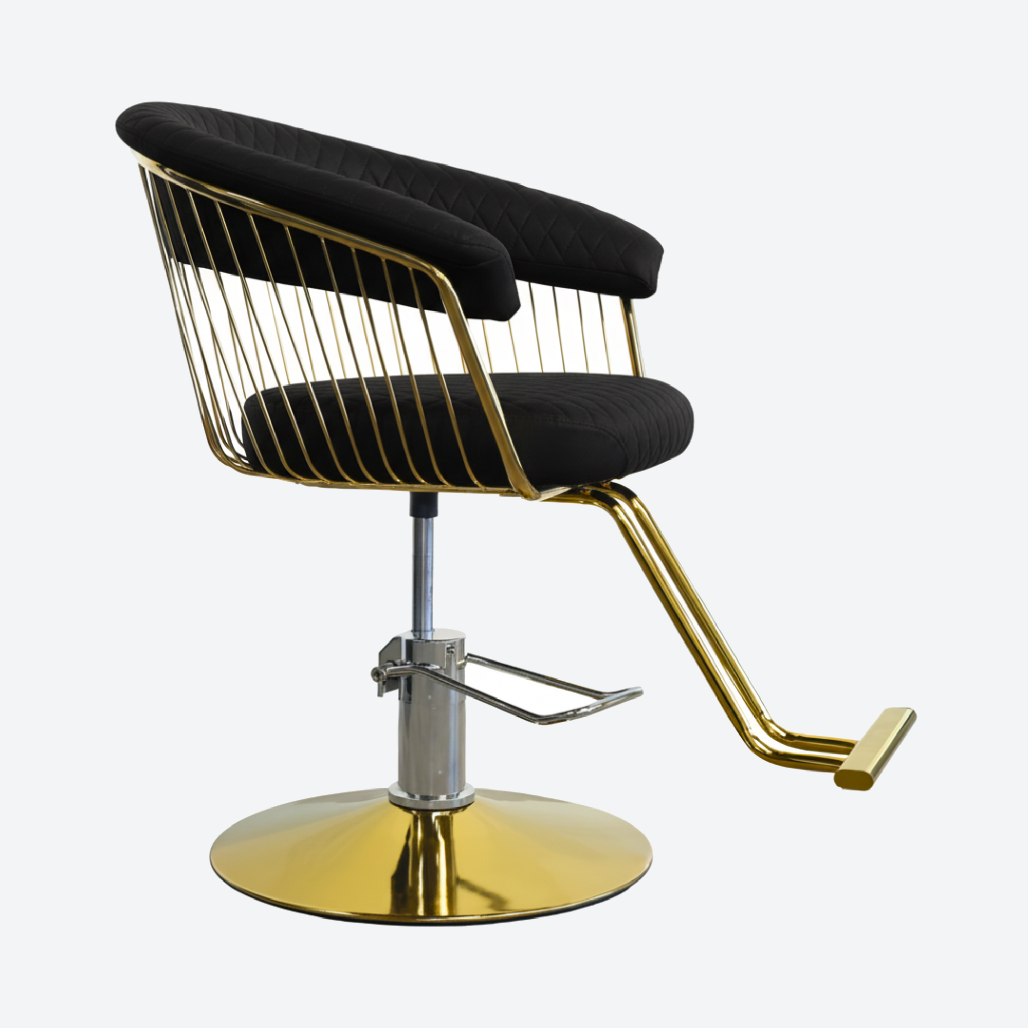 Salon Chair - Luxe - Gold/Black