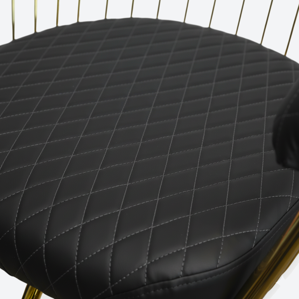 Salon Chair - Luxe - Gold/Black